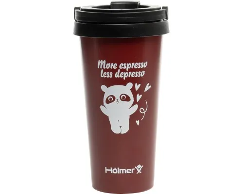 Термочашка Hölmer Coffee Time Брунатна (TC-0500-DR Coffee Time)