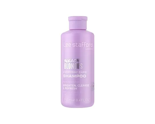 Шампунь Lee Stafford Bleach Blondes Everyday Care Shampoo Ежедневный для осветленных волос 250 мл (5060282705654)