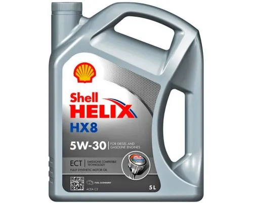 Моторна олива Shell Helix HX8 ECT C3 5W-30, 5л (73994)
