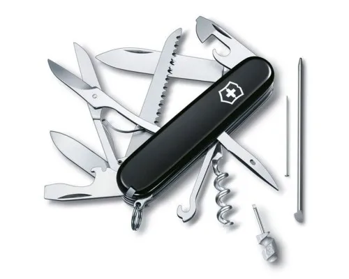 Ніж Victorinox Huntsman 91 мм Чорний (1.3715.3)