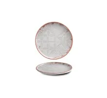 Тарілка G.Benedikt Optimo Mosaic Bold Red Rim 29 см (OPT2129-K0051)