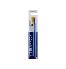 Зубная щетка Curaprox CS 5460 Ultra Soft Ультрамягкая D 0.10 мм Темно-синяя с желтой щетиной (CS 5460-24)