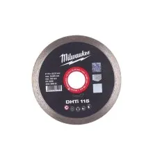 Круг відрізний Milwaukee алмазний для керамічної плитки DHTI 125, 125мм (4932399553)