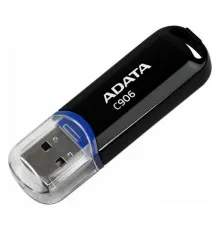 USB флеш накопитель ADATA 64GB C906 Black USB 2.0 (AC906-64G-RBK)