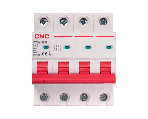 Автоматичний вимикач CNC YCB9-80M 4P C40 6ka (NV821631)
