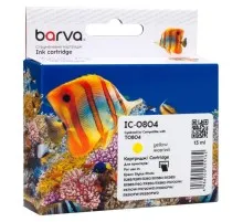 Картридж Barva Epson T0804 (C13T08044010/C13T08044011) 620ст, yellow (IC-0804)