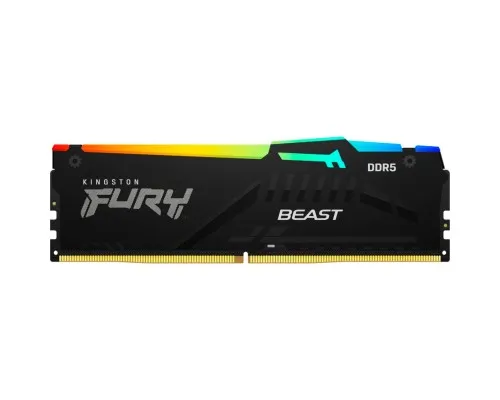 Модуль пам'яті для комп'ютера DDR5 16GB 6800 MHz Beast RGB EXPO Kingston Fury (ex.HyperX) (KF568C34BBEA-16)