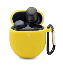 Чохол для навушників BeCover Silicon для Google Pixel Buds Pro Yellow (709581)
