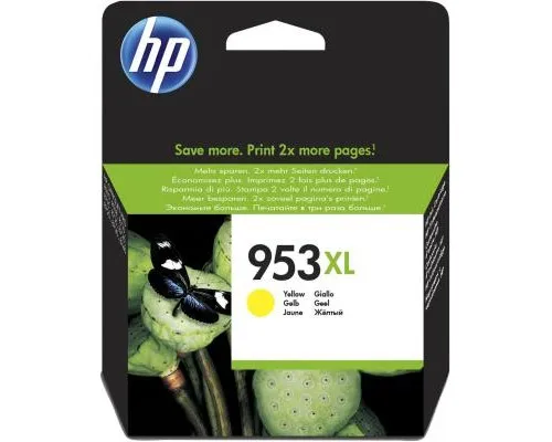 Картридж HP DJ No.953XL Yellow OJ Pro 8210/8710/8720/8725/8730 (F6U18AE)