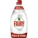 Засіб для ручного миття посуду Fairy Pure & Clean 450 мл (8001090837424)