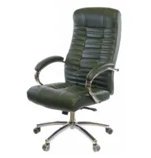 Офісне крісло Аклас Атлант CH ANF Темно-зеленое (13212)