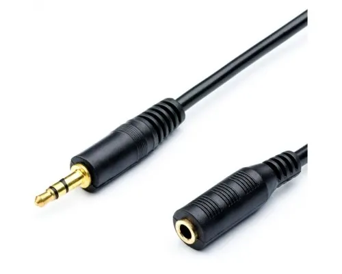 Кабель мультимедійний mini-Jack (male-female) 0.8m Atcom (16846)