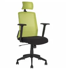 Офисное кресло OEM BRAVO black-green (21144)
