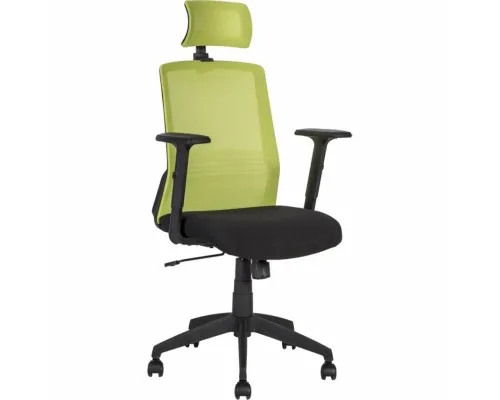 Офісне крісло OEM BRAVO black-green (21144)