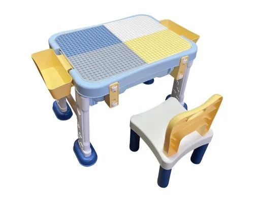 Детский стол Microlab Toys Конструктор Игровой Центр + 1 стул (GT-15)