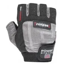 Перчатки для фитнеса Power System Fitness PS-2300 M Grey/Black (PS-2300_M_Black-grey)