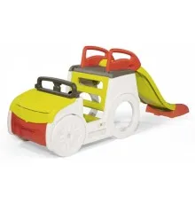Ігровий майданчик Smoby Автомобіль мандрівника з гіркою і пісочницею зі звуковими еф (840205)
