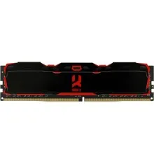 Модуль памяти для компьютера DDR4 16GB 3200 MHz IRDM X Black Goodram (IR-X3200D464L16A/16G)