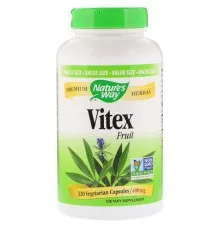 Трави Nature's Way Вітекс, Vitex Fruit, 400 mg, 100 капсул (NWY-11923)