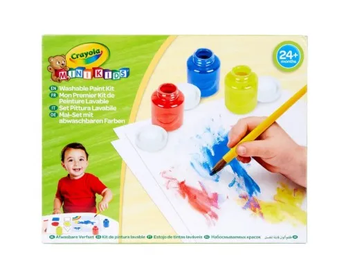 Набір для творчості Crayola Washable Mini Kids Набір для малювання фарбами (256698.006)