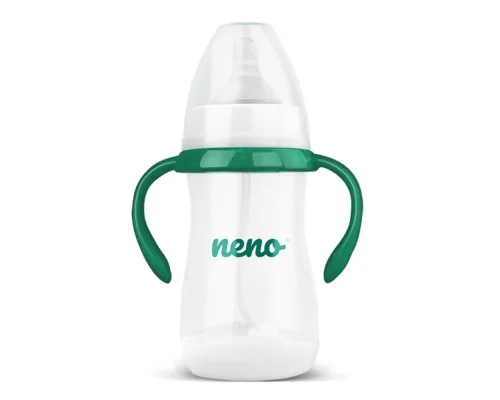 Пляшечка для годування Neno 240 мл з системою гравітації - новий Q1 (5902479672403)