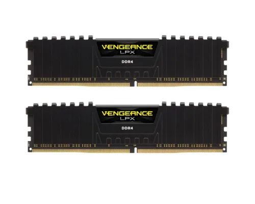 Модуль памяти для компьютера DDR4 16GB (2x8GB) 3600 MHz Vengeance LPX Black Corsair (CMK16GX4M2Z3600C18)