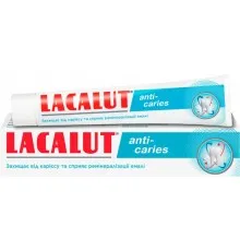 Зубна паста Lacalut anti-caries 75 мл (4016369694534)