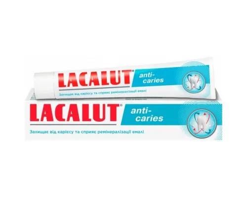 Зубная паста Lacalut anti-caries 75 мл (4016369694534)