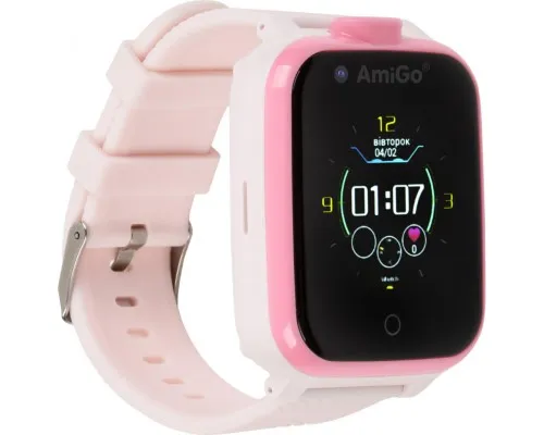 Смарт-годинник Amigo GO006 GPS 4G WIFI Pink (849558)