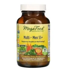 Мультивитамин MegaFood Мультивитамины для мужчин 55+, Multi for Men 55+, 60 таблет (MGF-10273)