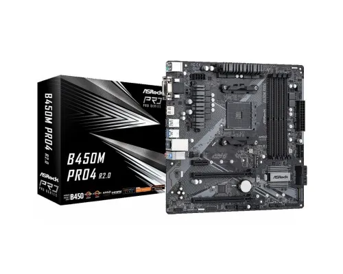 Материнская плата ASRock B450M PRO4 R2.0