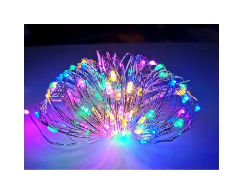 Гирлянда Novogod`ko нить на медном проводе, 100 LED, Color, 10 м, статическое (973781)