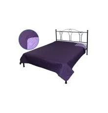 Покривало Руно двостороннє декоративне Лілія фіолетове 150х212 см (360.52У_Violet лілія)