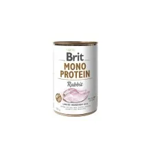 Консервы для собак Brit Mono Protein с кроликом 400 г (8595602529797)