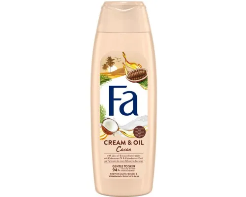 Гель для душа Fa Cream&Oil с маслом кокоса и ароматом какао 250 мл (5201143728980)