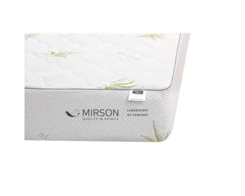 Наматрацник MirSon №1001 Alberto Eco Aloe Vera 120х190 см (2200001490659)