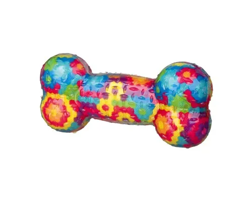 Игрушка для собак Trixie Косточка в цветочек 17 см (4011905336718)