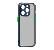 Чохол до мобільного телефона Armorstandart Frosted Matte Apple iPhone 14 Pro Navy Blue (ARM64483)