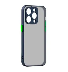 Чохол до мобільного телефона Armorstandart Frosted Matte Apple iPhone 14 Pro Navy Blue (ARM64483)
