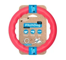 Іграшка для собак Collar PitchDog Кільце для апортування 17 см рожеве (62367)