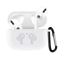 Чохол для навушників BeCover Silicon Protection для Apple AirPods Pro White (704505)