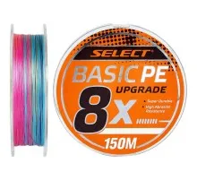 Шнур Select Basic PE 8x 150m Multi Color 0.6/0.10mm 12lb/5.5kg (1870.31.42)