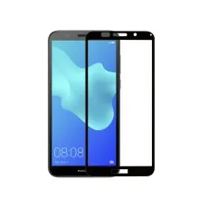 Стекло защитное PowerPlant Full screen Huawei Y5 (2018), Black (GL604913)