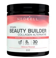 Витаминно-минеральный комплекс Neocell Веганский Коллаген, вкус гибискуса, Vegan Beauty Builder, NeoCell, 227 (NEL-13274)