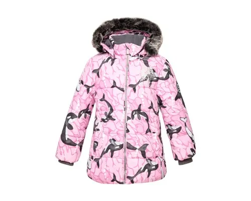 Куртка Huppa MELINDA 18220030 світло-рожевий з принтом 92 (4741468963822)