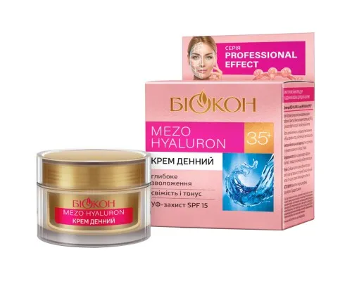 Крем для обличчя Біокон Professional Effect Mezo Hyaluron 35+ Денний 50 мл (4820160037311)