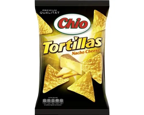 Чипсы Chio Tortillas со вкусом сыра 125 г (4001242002162)