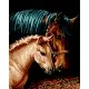 Картина по номерам ZiBi Пара лошадей 40*50 см ART Line (ZB.64244)