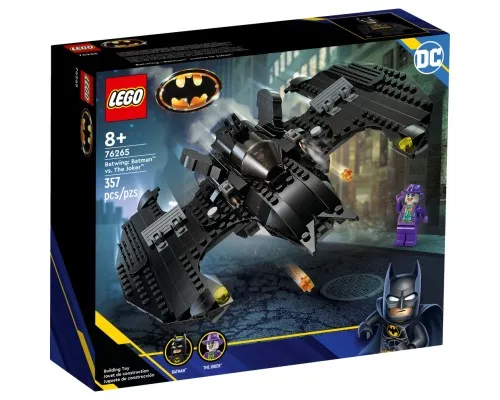 Конструктор LEGO DC Batman Бэтмолот: Бэтмен против Джокера 357 деталей (76265)