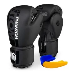 Боксерские перчатки Phantom APEX Black 10oz (PHBG2025-10)